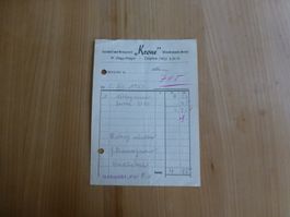 Wiedlisbach, Gasthof Krone, W. Zingg- Bösiger, 1950