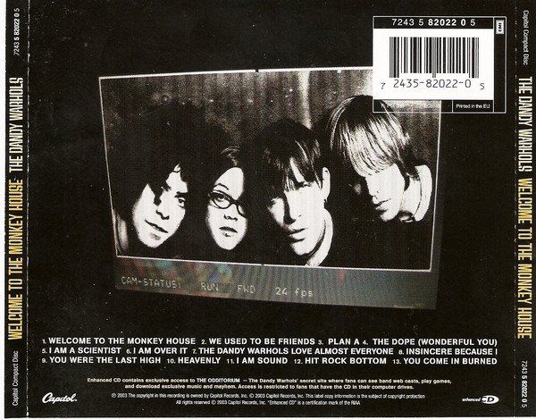 CDs: CD Dandy Warhols - Welcom to the monkey house (2003) – Gebraucht aus Möriken AG von mineralia 1