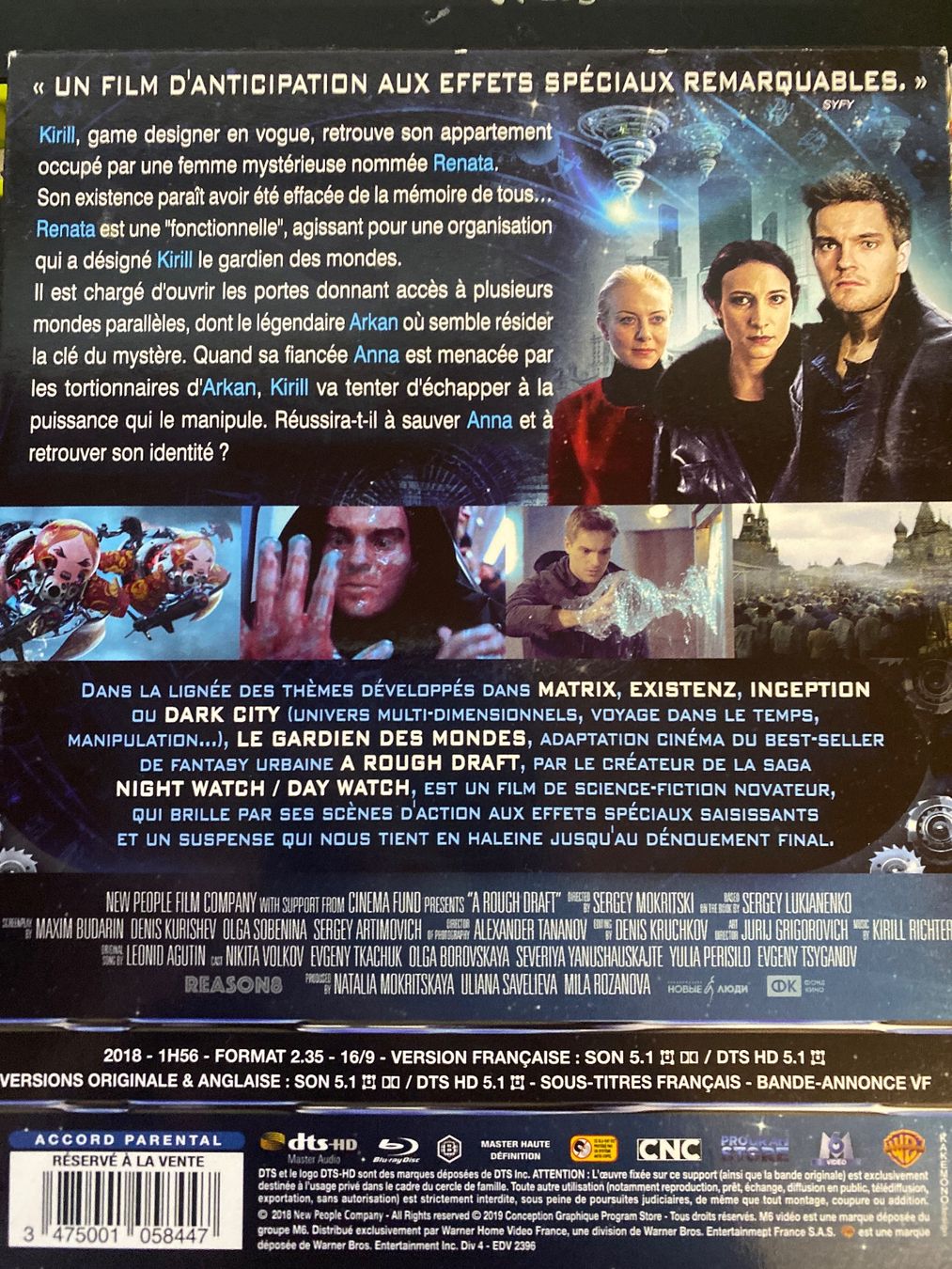 Tutti i DVDs: Blu-ray -  Le Gardien des Mondes - un must – Usato da Le Brassus venduto da cinema13 1