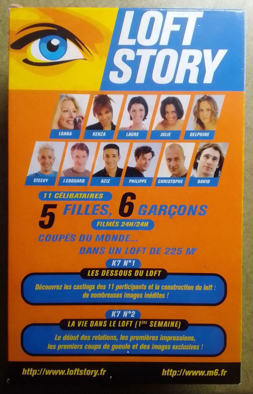 Tutti i VHS: Loft Story 1 Coffret VHS – Usato da Préverenges venduto da mam_629h 1