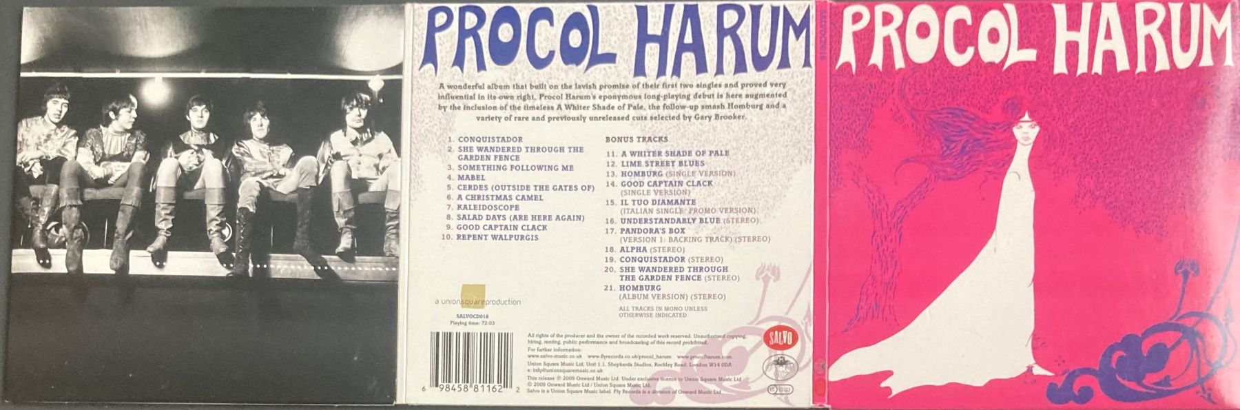 CD: PROCOL HARUM - PROCOL HARUM – Usato da Poliez-Pittet venduto da Newtown-Records 5