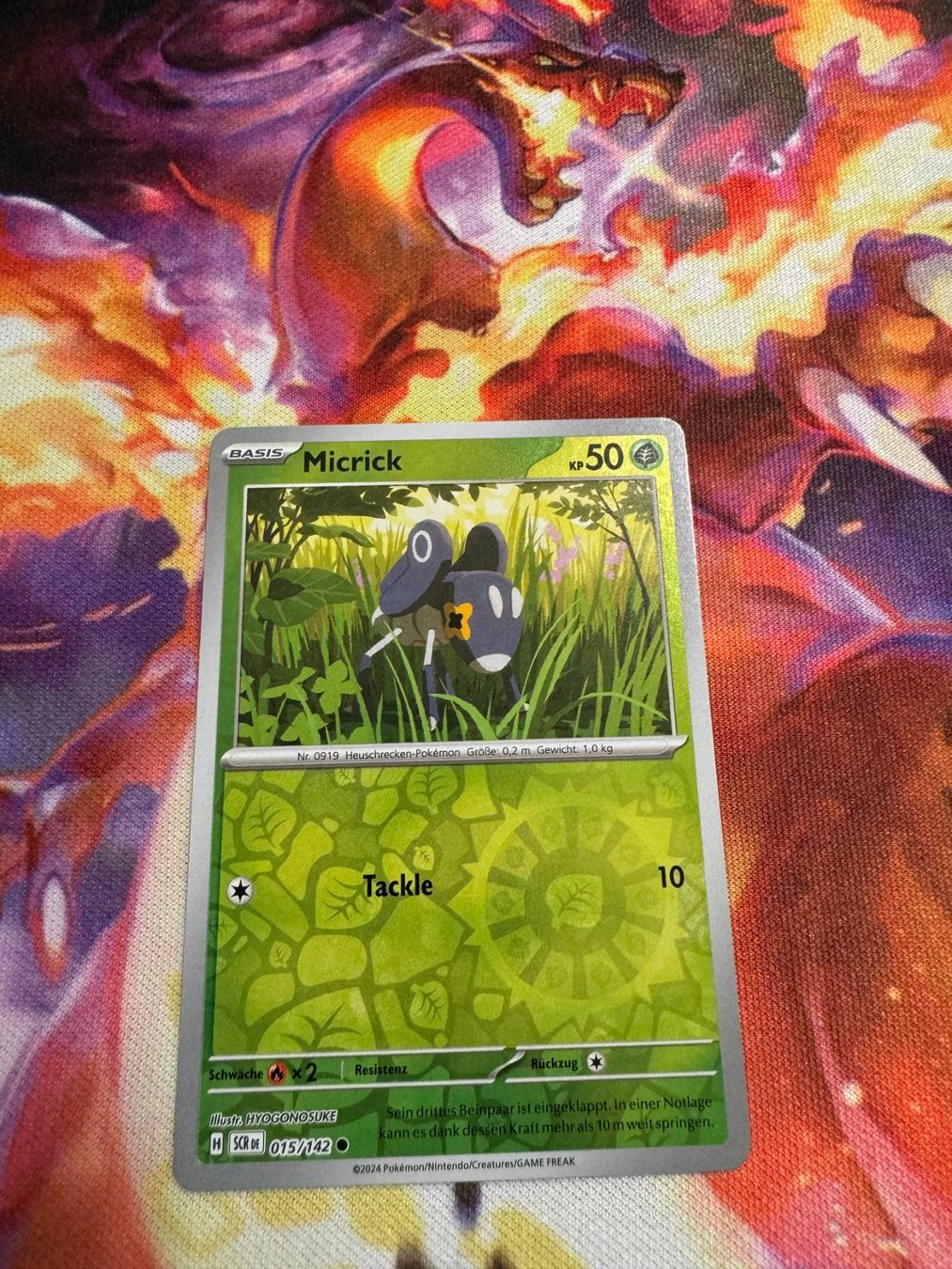 Pokémon Carte collezionabili: Micrick (SCR 015) / Reverse Holo / Stellarkrone – Nuovo (secondo la descrizione) da Bülach venduto da CherryBlu