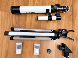Entdecker-Teleskop 20x/100x mit Stativ, Mondfilter & Zubehör