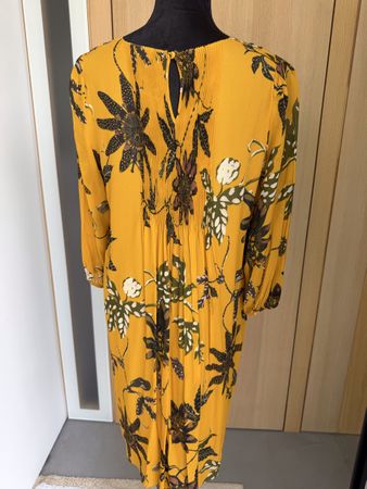 Kleid Gelb Blumenmuster Dorothee Schumacher Grösse 38 neuw.