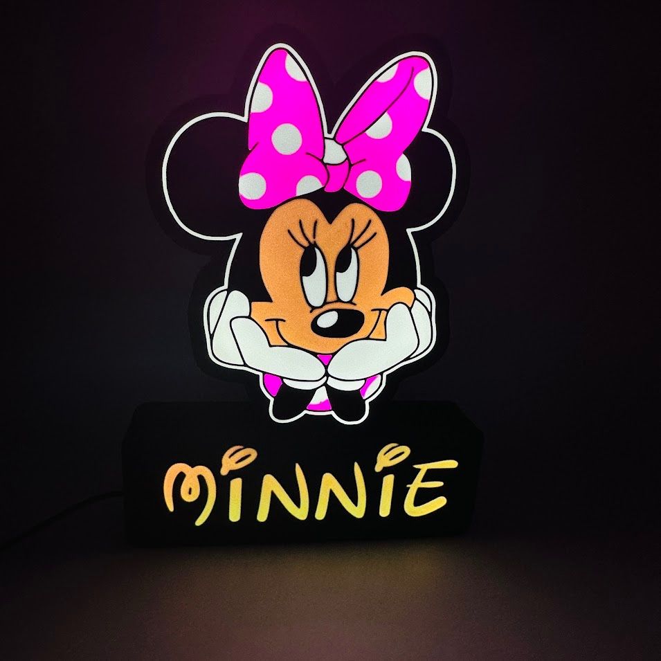 Lampade: Lightbox lumière led Minnie – Nuovo (secondo la descrizione) da Vicques venduto da PAMB3D 1