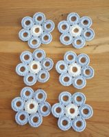 6er Untersetzer - Handarbeit