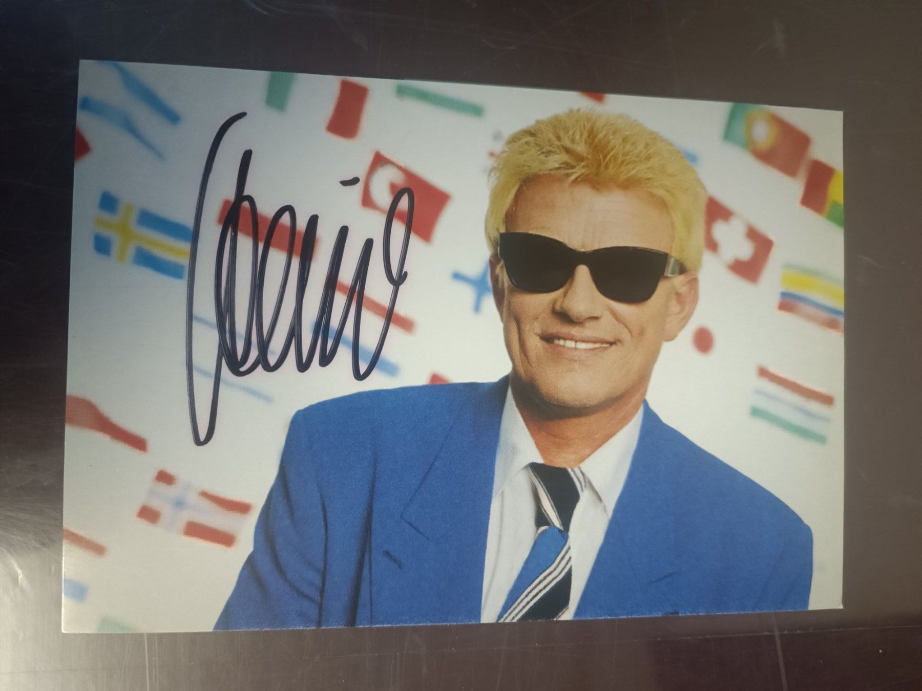 Autografi: Heino -  handsignierte alte Karte – Usato da Menziken venduto da Artographs