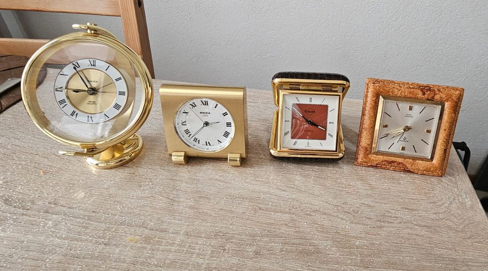 Lots de réveil vintage , Swiza , Cyma , Europa ab 1.- !! (Defekt) in