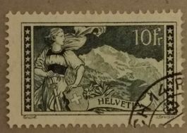 867) 179, Jungfrau Eckstempel Kt. 75.-