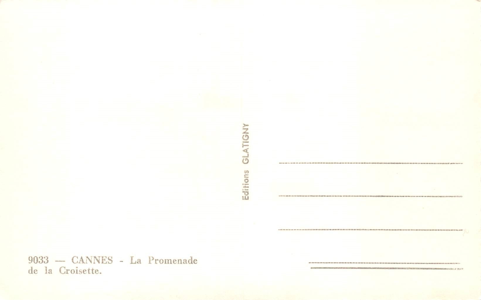Ansichtskarten: 3x Cannes, La Cote d'Azur – Gebraucht aus Ottikon b.Kemptth. von Neptun1974 5
