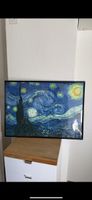 Sternennacht im Van Gogh Stil - gerahmtes Wandbild