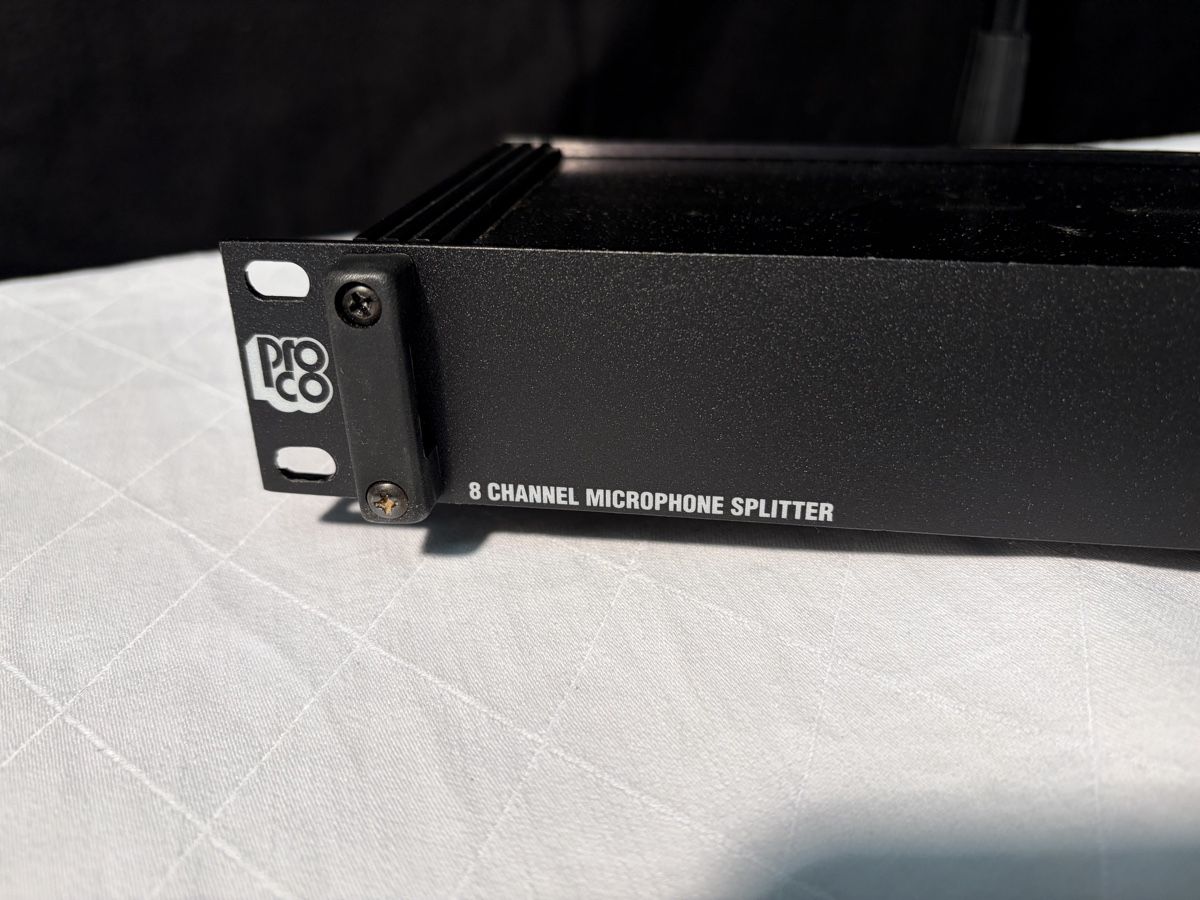 Microphones: Professioneler Mikrofon Splitter Proco MS-82 – Neuf (Voir description) à Neftenbach par causkanasa 1