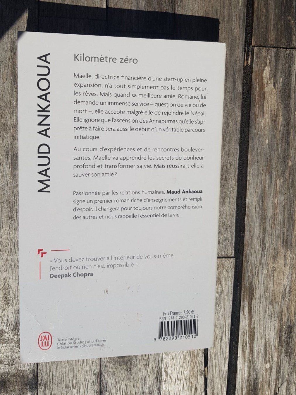 Bücher: Kilomètre zéro - Maud Ankaoua – Gebraucht aus Fully von Minouchka 1