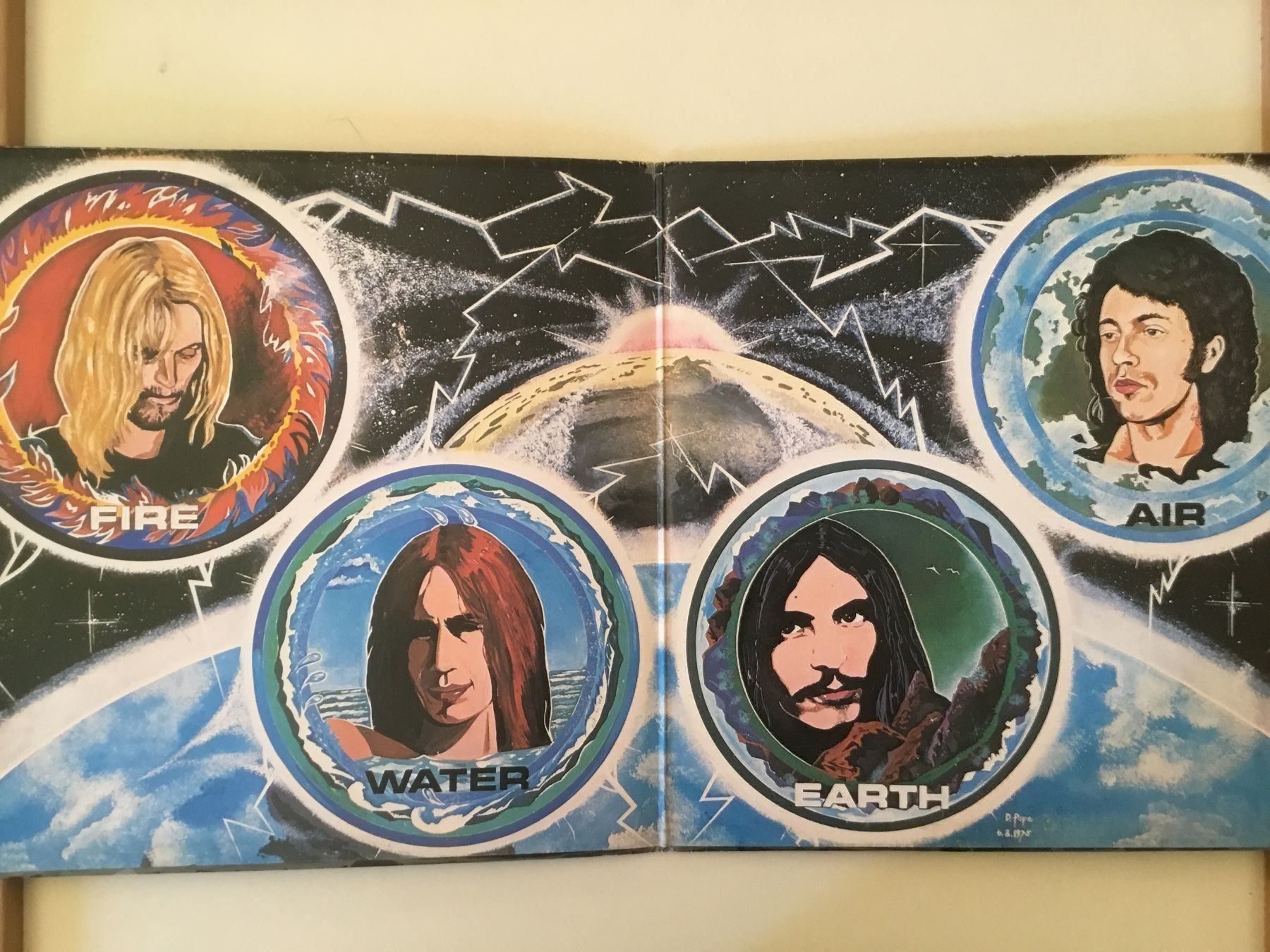 Dischi in vinile: Jane / Fire, water, eath & air – Usato da Kreuzlingen venduto da Schuggerman 2