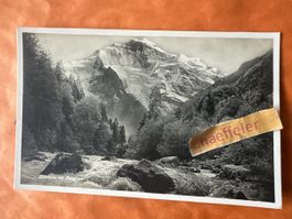 1926 Lütschine mit Jungfrau, gebraucht!