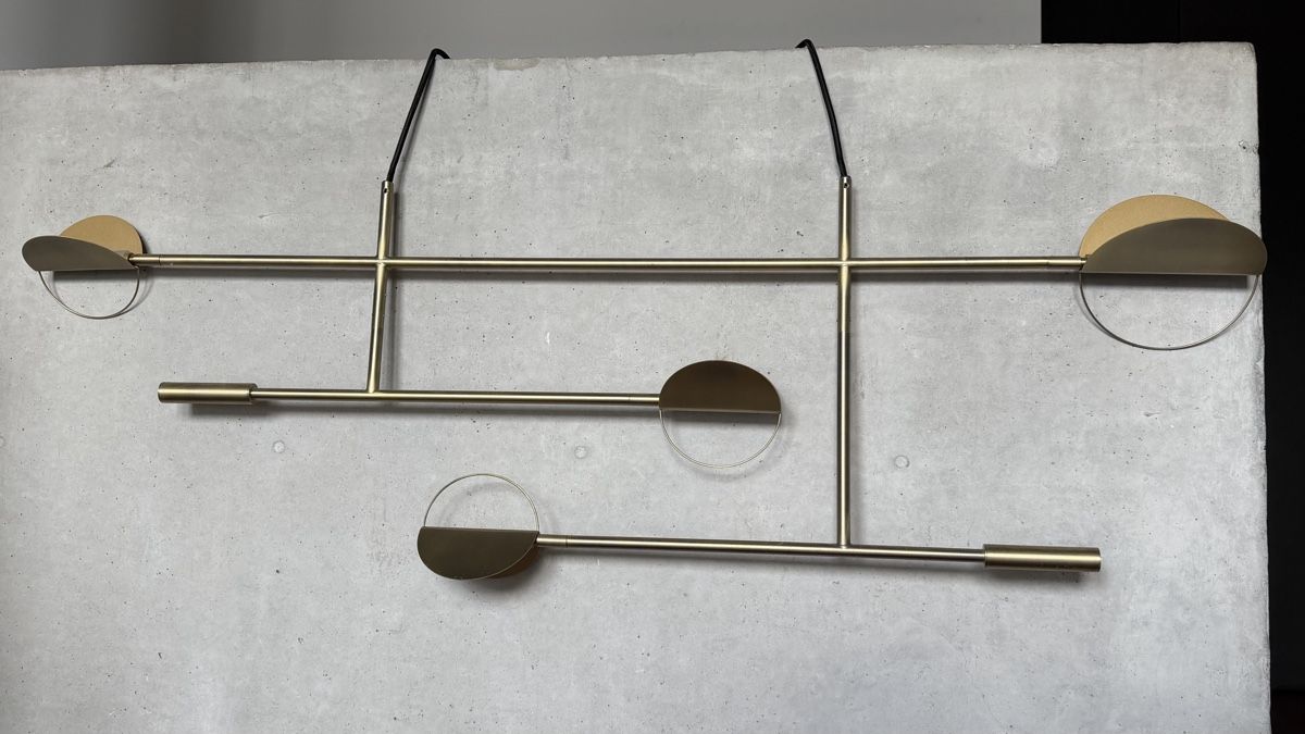 Bolia Lampadari & plafoniere: Bolia Leaves Pendelleuchte gold/messing 125cm – Usato da Zürich venduto da can_y92y