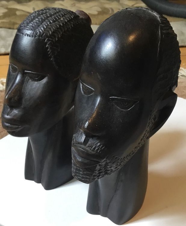 Sculture & Statue: Afrikanische Büsten – Usato da Schlieren venduto da Jeajet 1