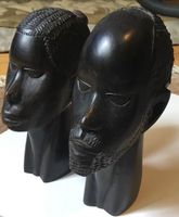 Afrikanische Holz Büsten