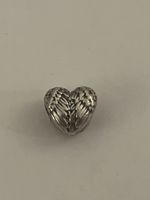 Pandora Herz Charm mit Flügeln, Sterling Silber 925, 5 Gramm