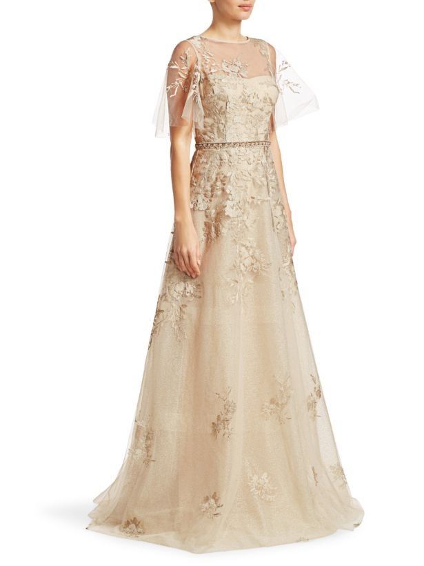 Vestiti: Hochzeits- oder Abendkleid Teri Jon by Rickie Freeman Neu – Nuovo (secondo la descrizione) da Zürich venduto da Nazerali8002