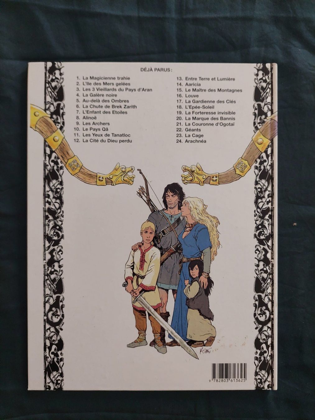 Fumetti: Thorgal T.24 Arachnéa EO 1999 TBE – Usato da Genève venduto da Blu_BD 1