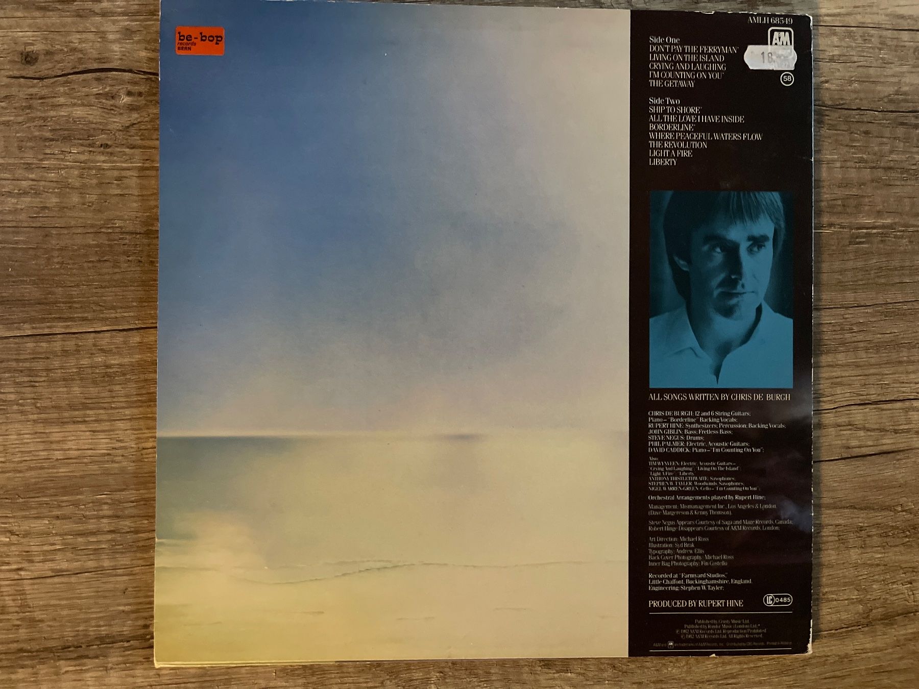 Dischi in vinile: S1508/Chris de Burgh - The Getaway – Usato da Frutigen venduto da Philippe_jsp 1