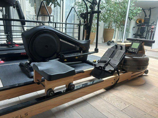 Hometrainer: Wasserrudergerät aus Eichenholz – TWHEELS – Gebraucht aus Uster von nirvana333 3