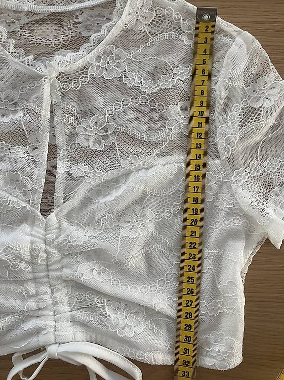 Camicette: Dirndlbluse weiss ca. Gr. S Oktoberfest – Nuovo (secondo la descrizione) da Reinach BL venduto da present4you 3