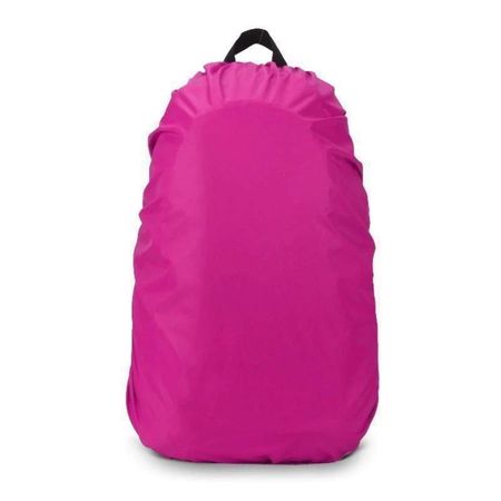 NEU Regenschutz für Rucksack oder Schulrucksack Rosa ca. 45L