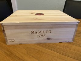MASSETO 2017 Weinkiste