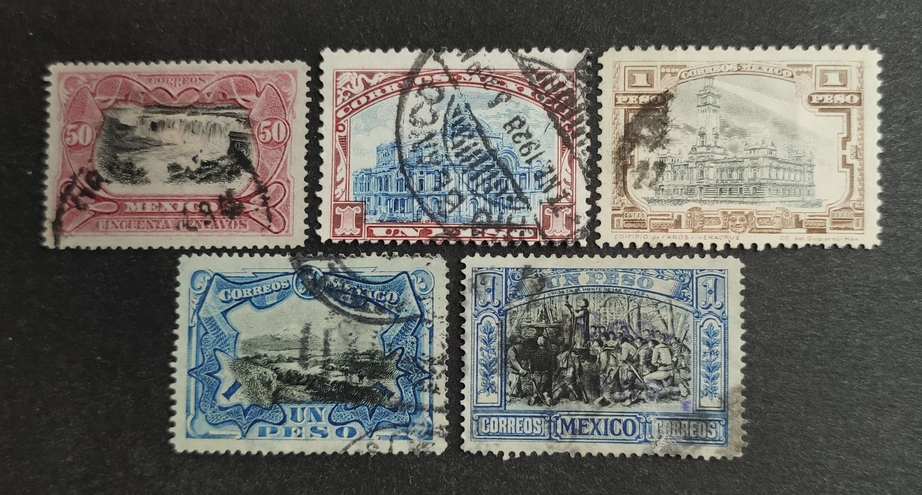 Alle Briefmarken: Mexiko 1899-1923, LoT gestempelt – Gebraucht aus Wil SG von Zazal