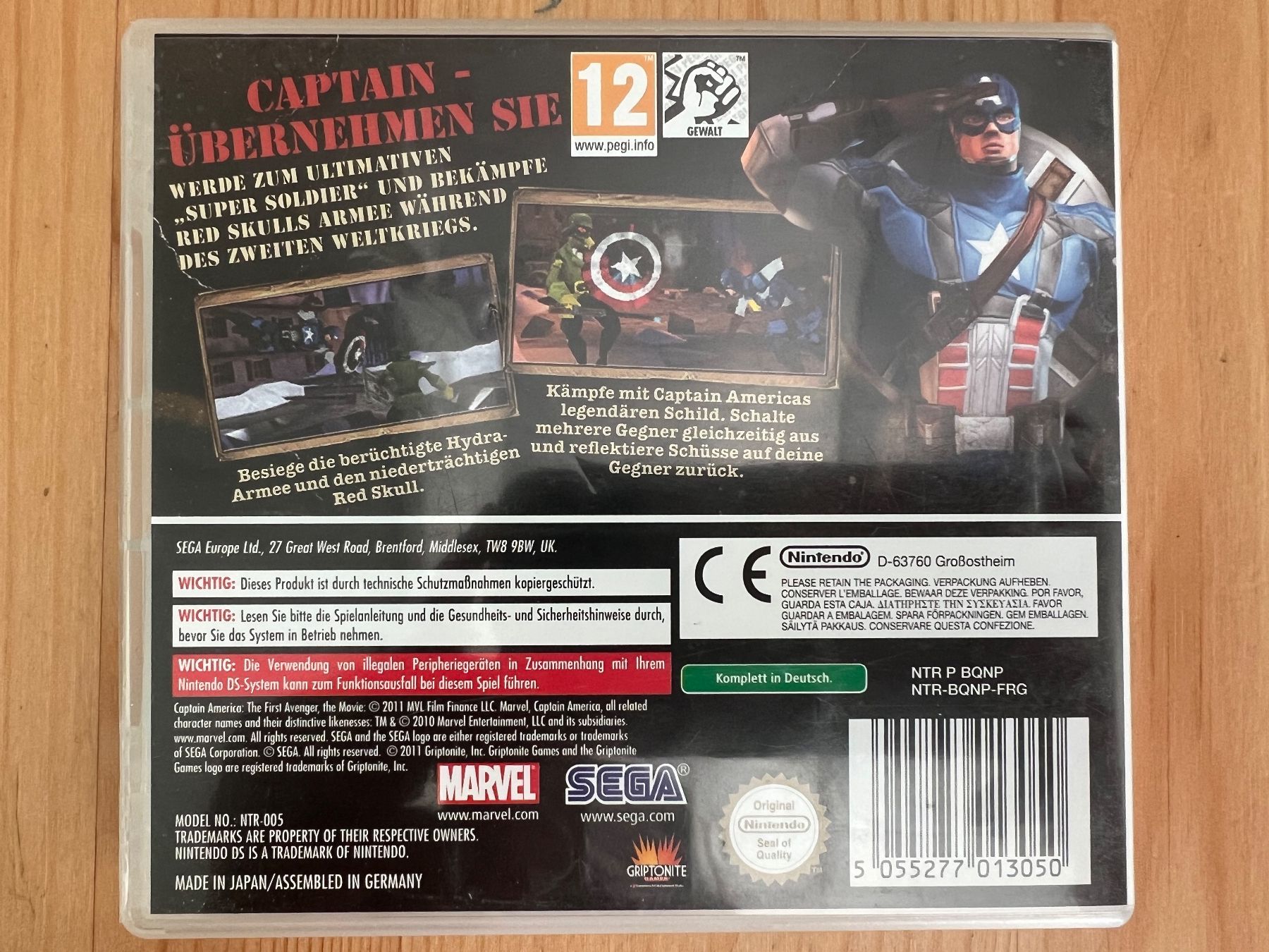Nintendo Giochi: DS Captain America Super Soldier – Usato da st.gallen venduto da SoCre75 2