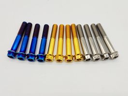 4 x Titan Bremssattelschrauben Bmw S1000RR,S1000R 2009-2026