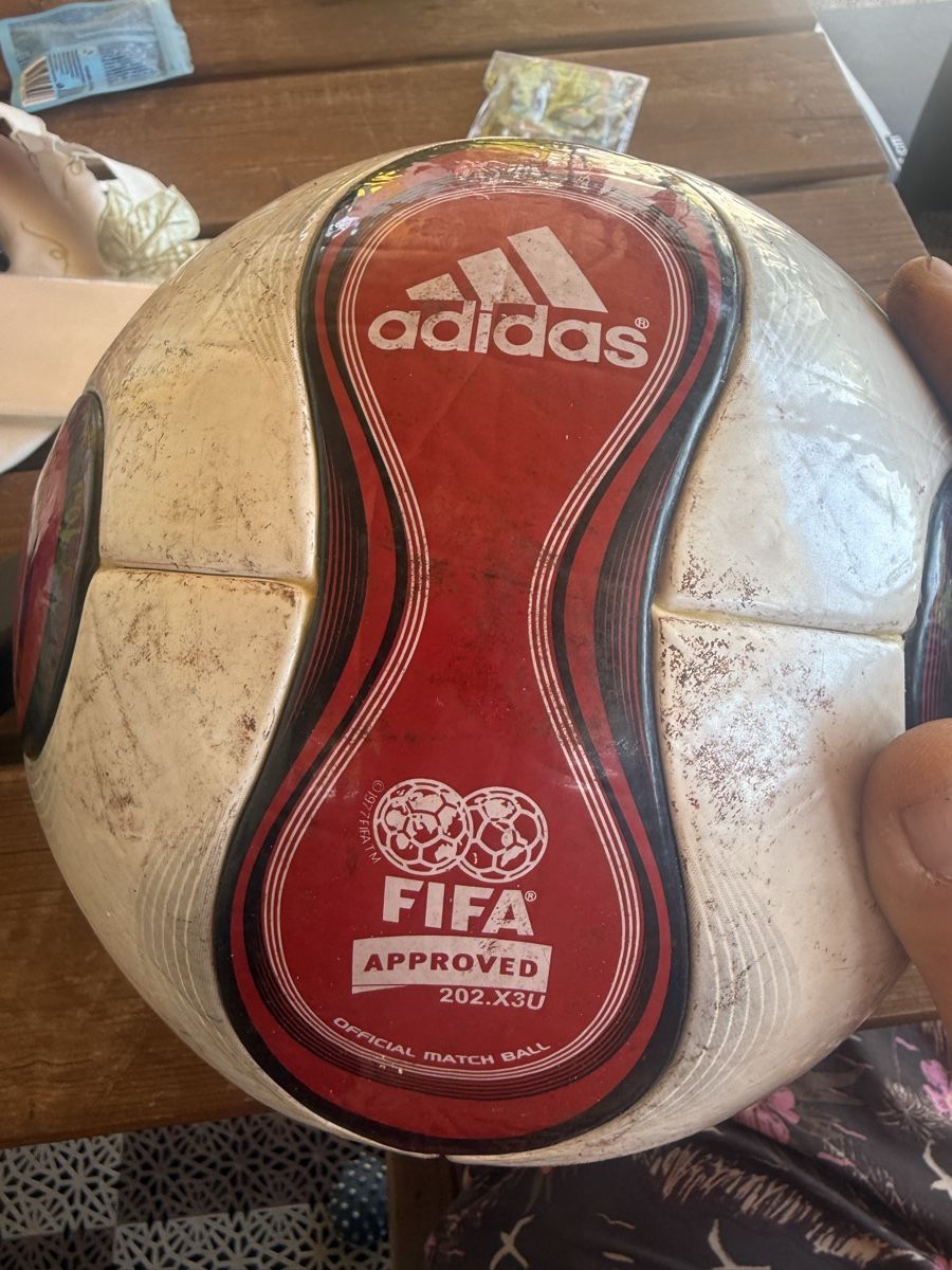 Adidas Palloni: WM Ball Teamgeist gespielter ball – Nuovo (secondo la descrizione) da Wynau venduto da Ziegler_Secondhand 1