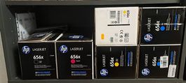 Original HP LaserJet Toner 656X Set neu und ungebraucht
