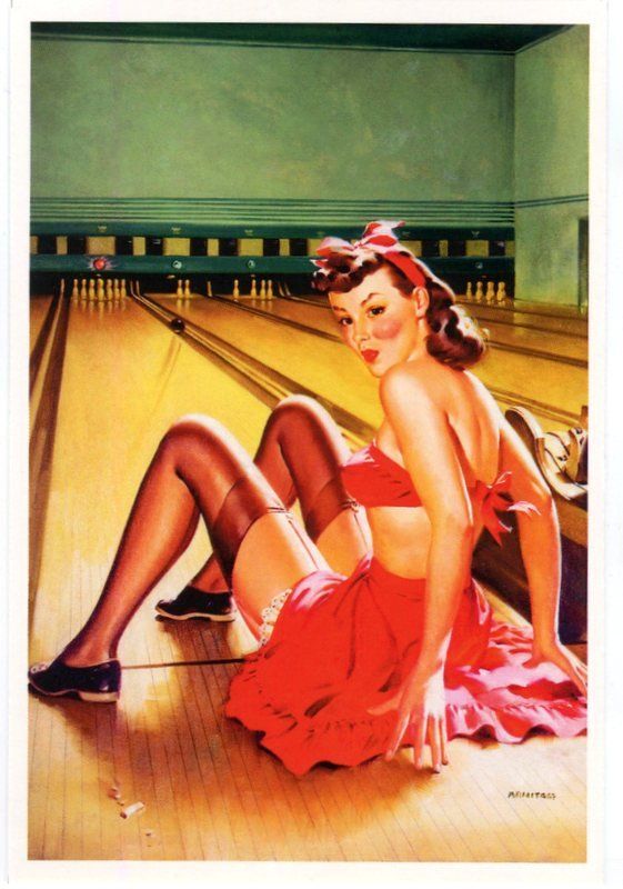 Ansichtskarten: Postkarte "Pin-up". – Neu und originalverpackt aus Basel von Butsch5