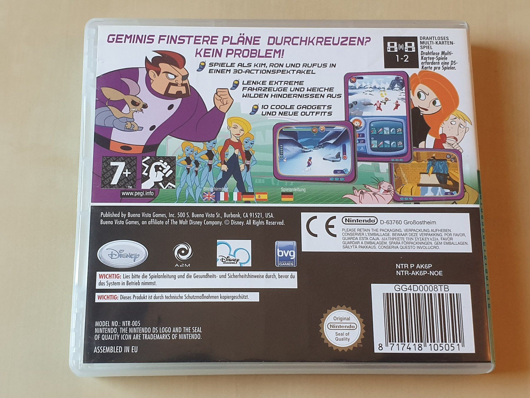 Nintendo Spiele: Kim Possible Auf der Jagd nach Gemini – Gebraucht aus Stansstad von collectorsshop 1