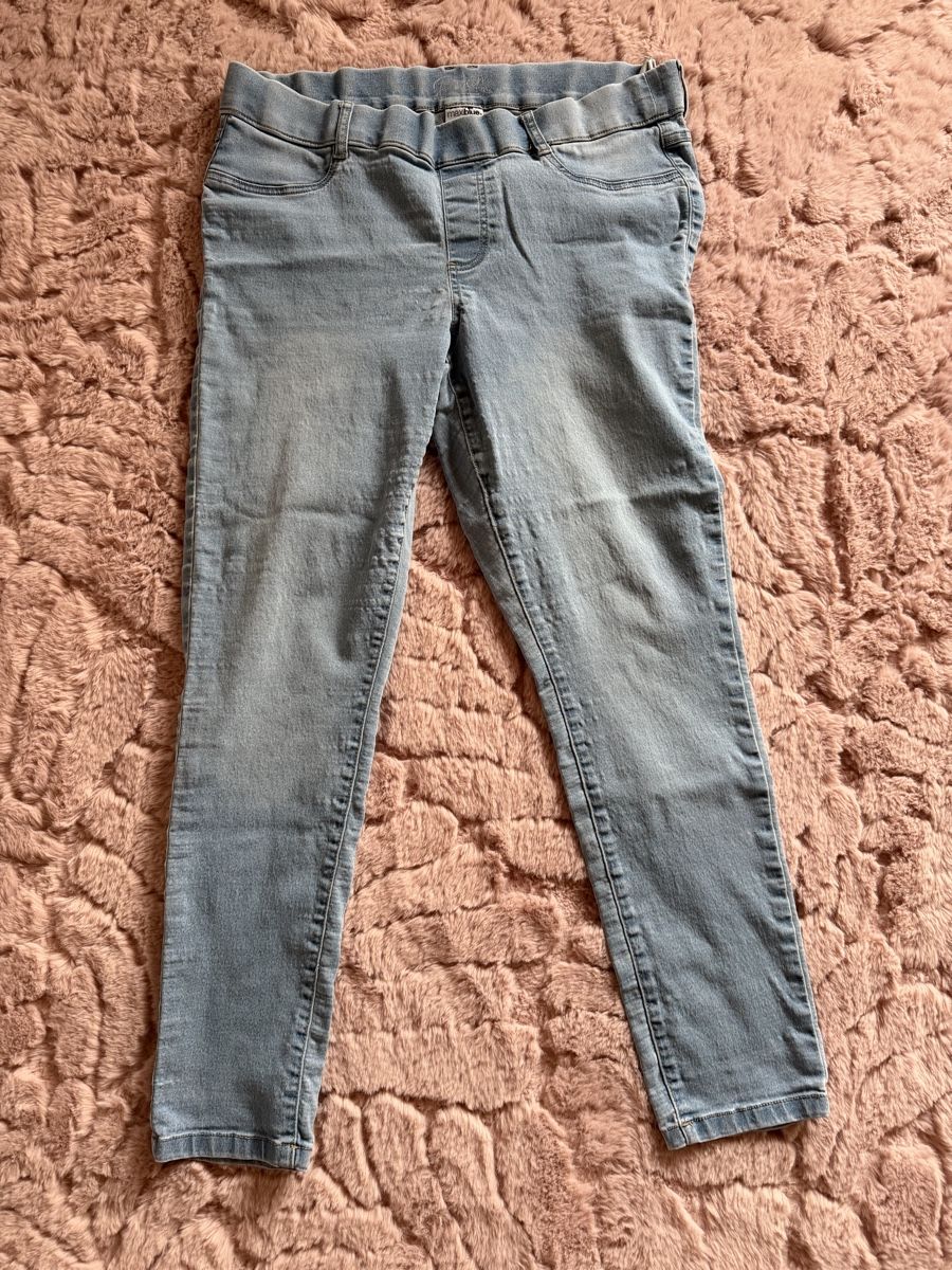 Jeans: Maxi Blue Jeans, Grösse 50, Damenjeans – Usato da Mosnang venduto da Dojajolele
