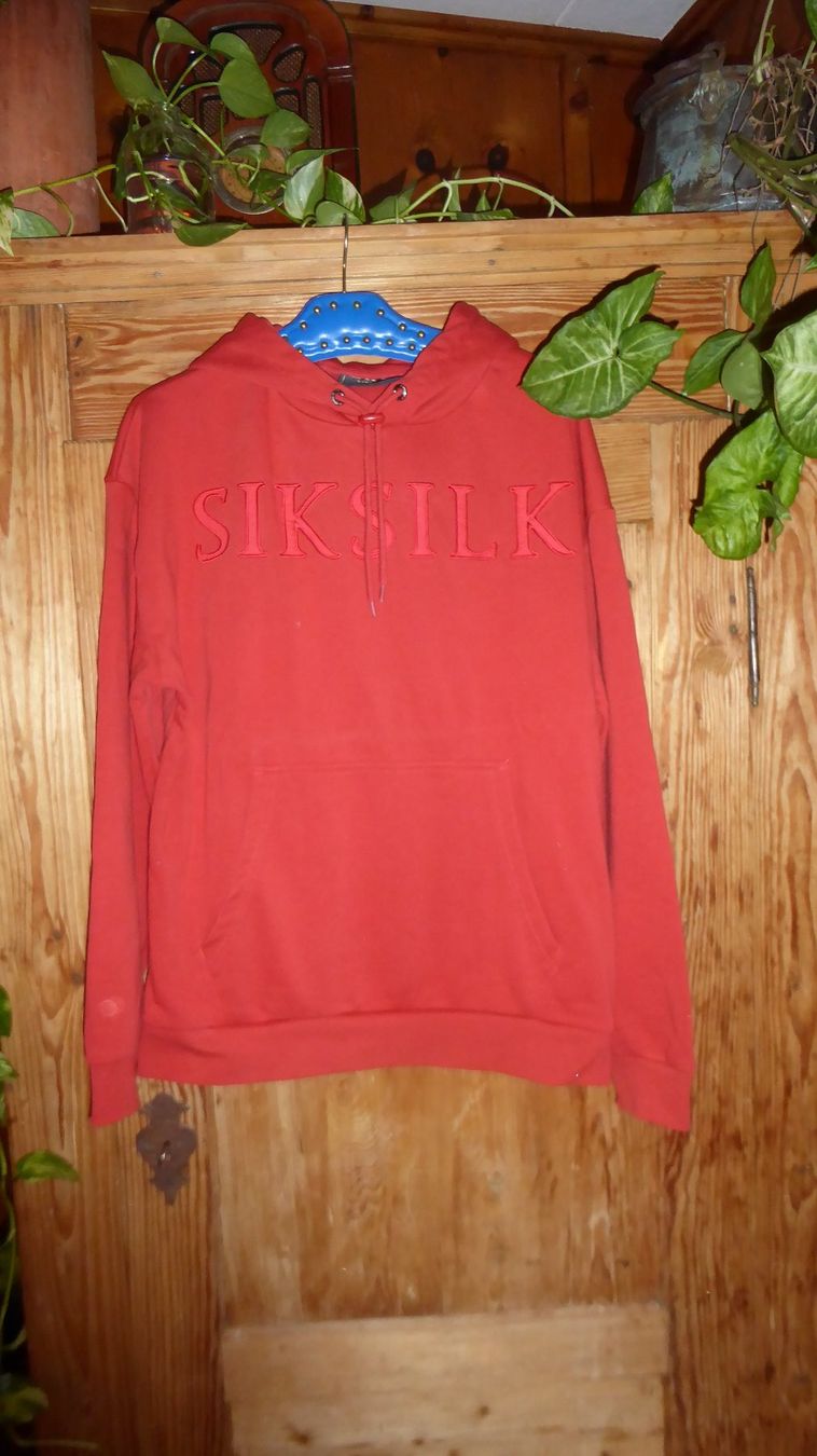 Siksilk Maglioni & Felpe: Roter Herren Kaputzen Pullover Gr L SIKSILK – Usato da Sargans venduto da Benziner 2