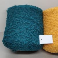 Bouclé Merino Alpaka Alpafur von Zegna Baruffa 490g petrol