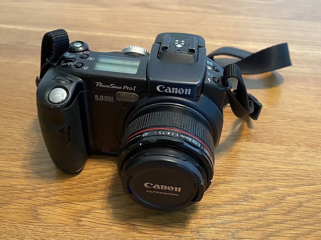 Kamera: Canon PowerShot Pro 1 Kamera mit Zusatz – Gebraucht aus Ittigen von mar_9fd6 1