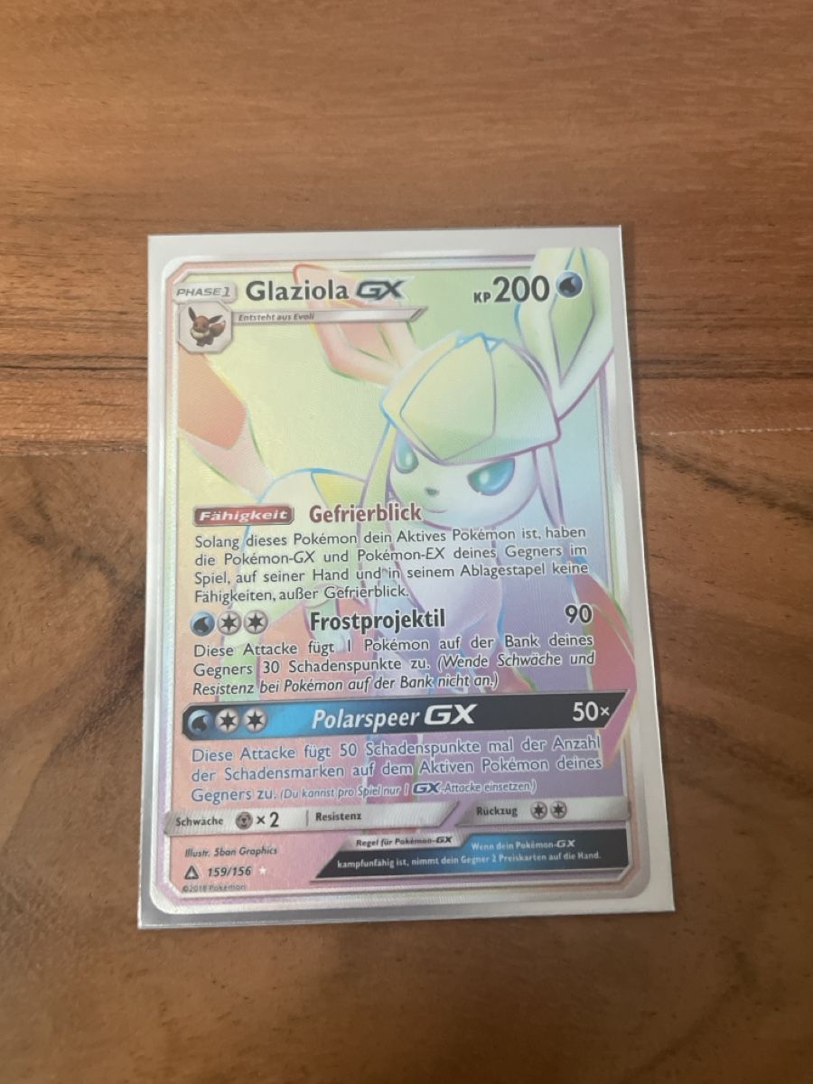 Pokémon Cartes à collectionner: Glaziola GX Rainbow Ultra Prisma – Neuf (Voir description) à Flawil par Duft-Alchemist