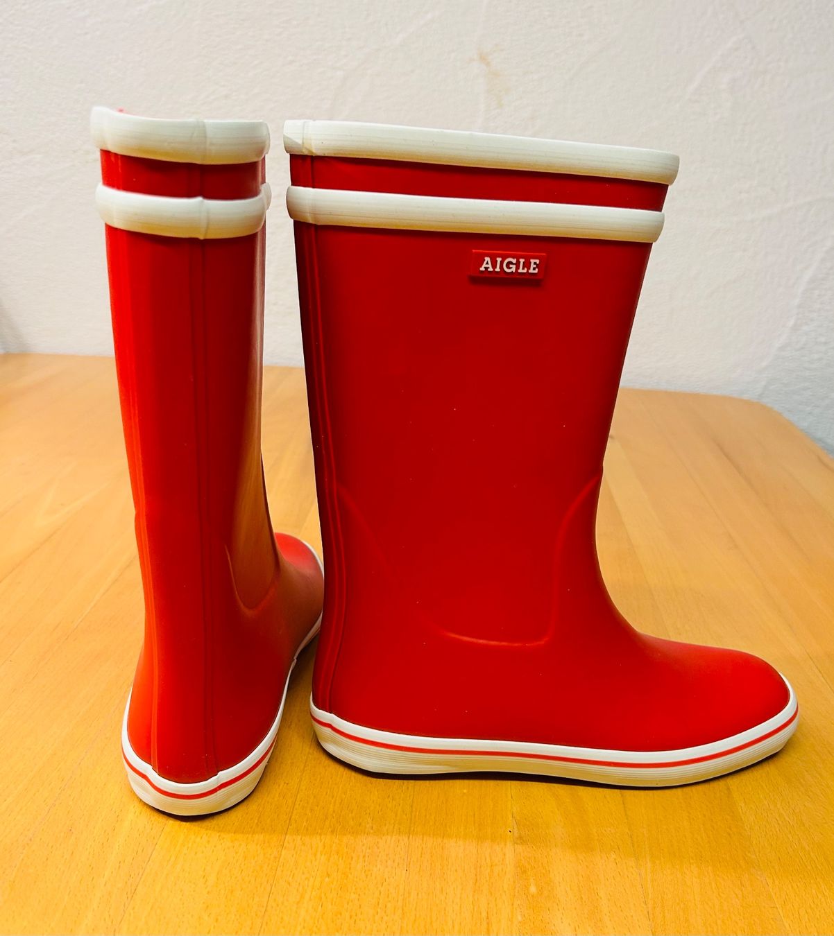 Damenschuhe: AIGLE Gummistiefel Rot neue.Gr. 36 – Neu und originalverpackt aus Niederglatt ZH von adi_99tq 4