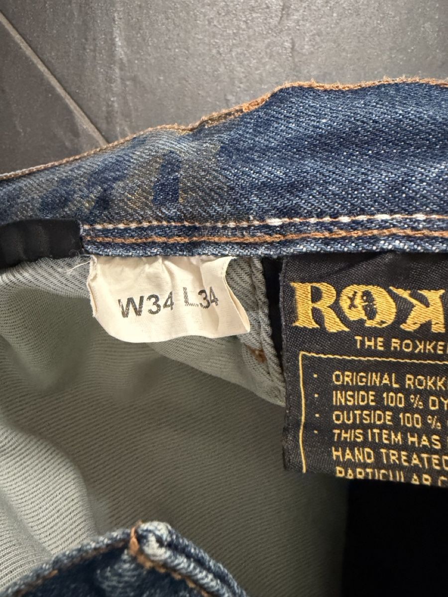 Rokker Jeans: Original Rokker Motorrad Jeans 34/32 – Usato da Tägerwilen venduto da pescatore76 2