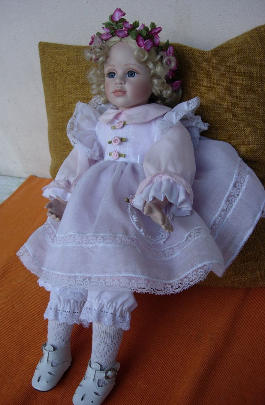 Bambole: Puppe-LAUREL-1995-Hamilton Collection – Usato da Basel venduto da Grbina64 7