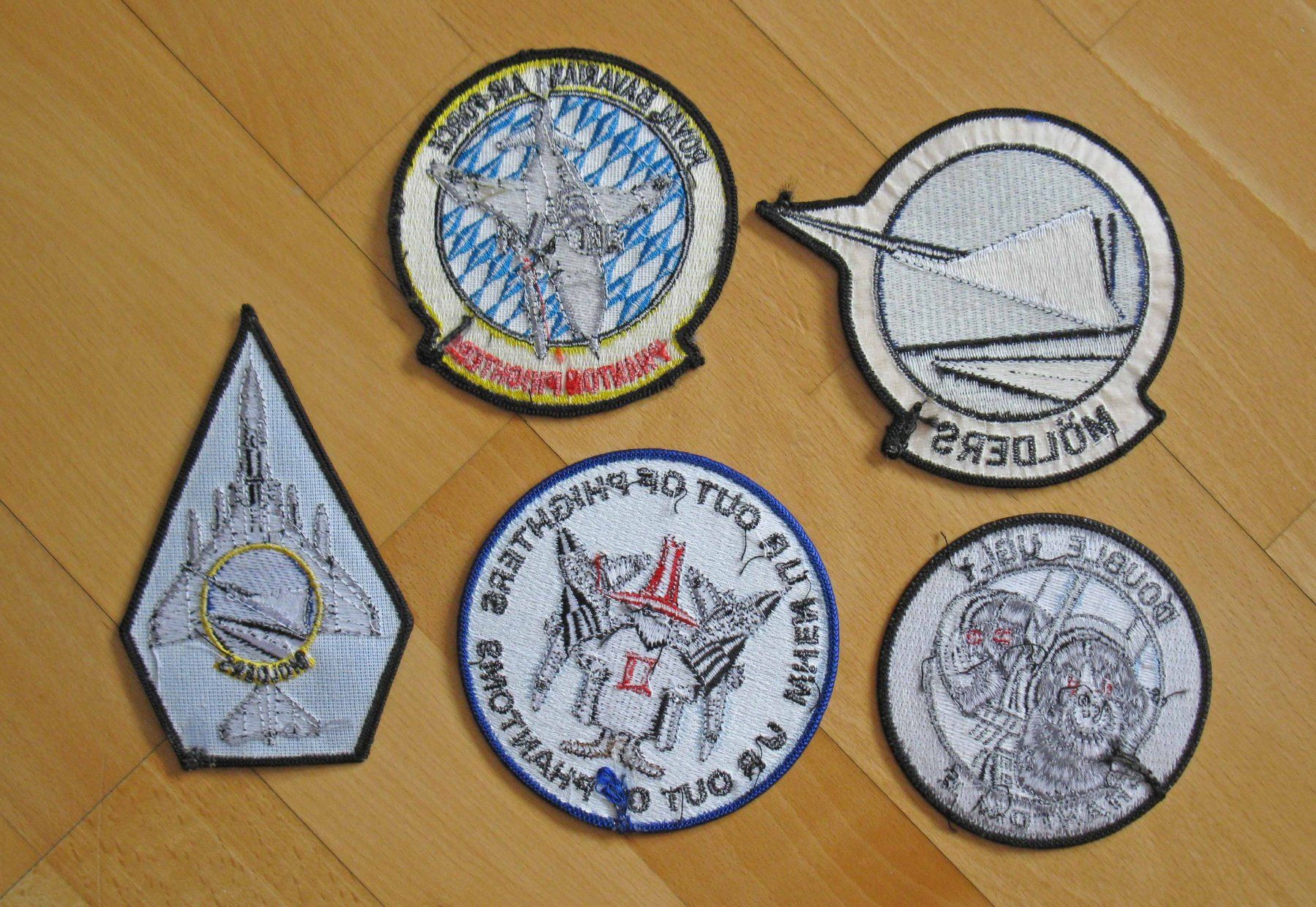 Placchette & Badge: 5 Stoffabzeichen  F4 Phantom Deutsche Luftwaffe Mölders – Nuovo (secondo la descrizione) da Brütten venduto da Tempest4 1