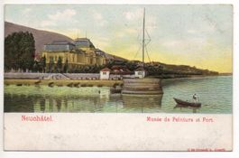 NEUCHÂTEL 1900 Präge-/Relief-AK