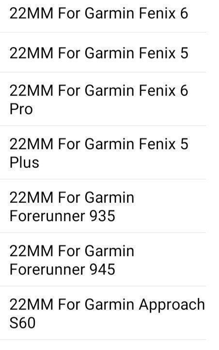 Bracciali & Braccialetti: Armband Quick release 22mm für Garmin – Nuovo e nell'imballaggio originale da Zuerich venduto da Culoshaker 1