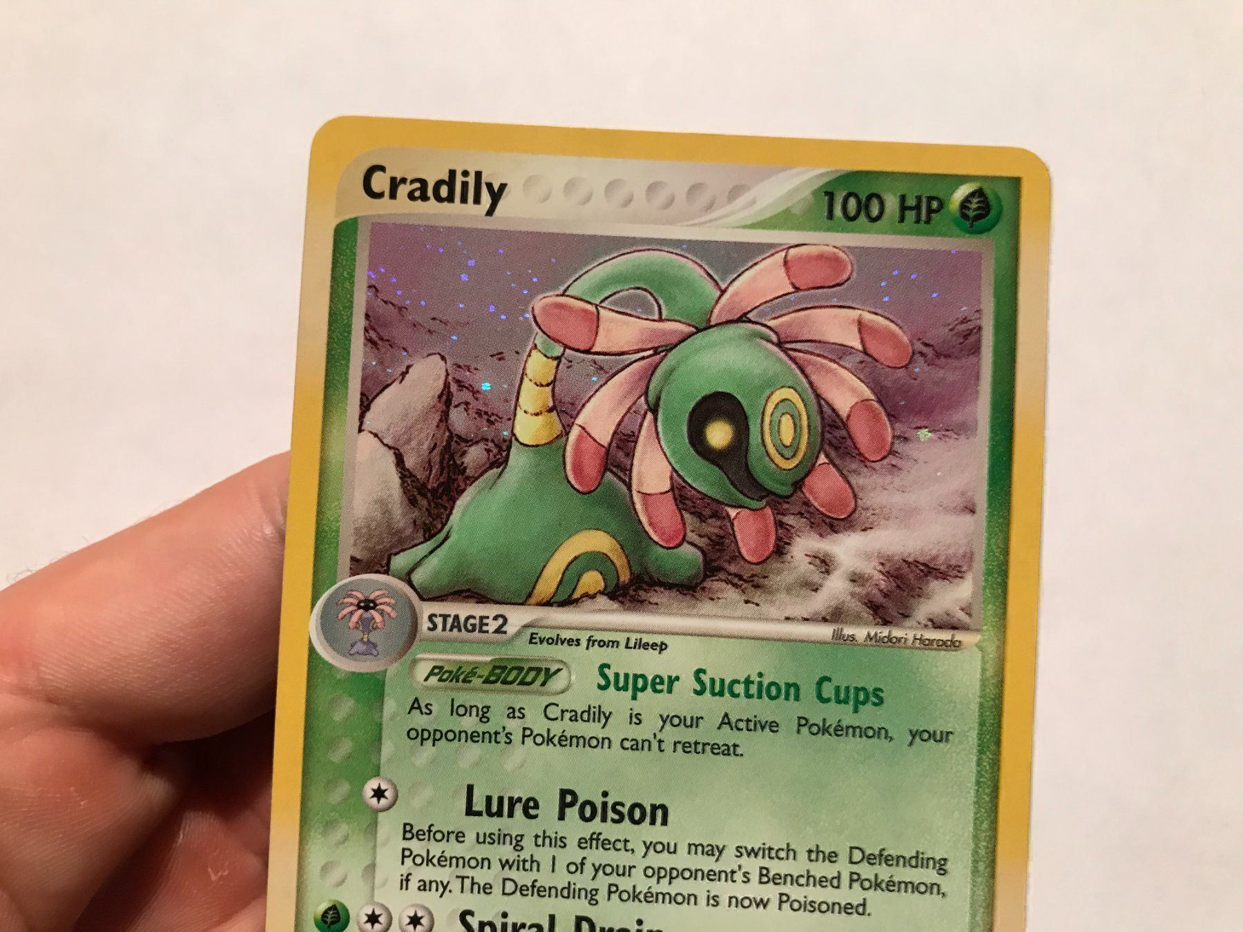 Pokémon Carte collezionabili: Cradily holo NM – Nuovo (secondo la descrizione) da Hagendorn venduto da Pokecollectorch 4