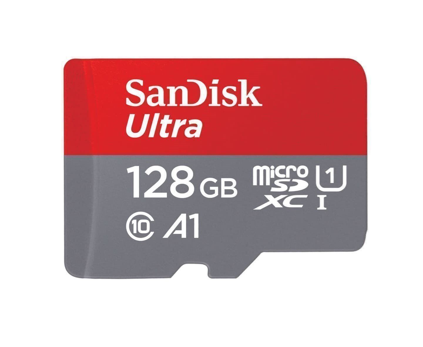 Sandisk Schede di memoria: SanDisk Ultra microSDXC, 128 GB, 100 MBs – Nuovo e nell'imballaggio originale da Zürich venduto da wearehappy 1